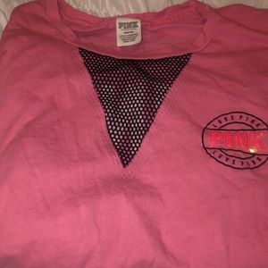Pink Long Sleeve VS Shirt